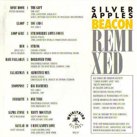 USED CD - Silver Apples - Beacon Remixed Hot on Sale