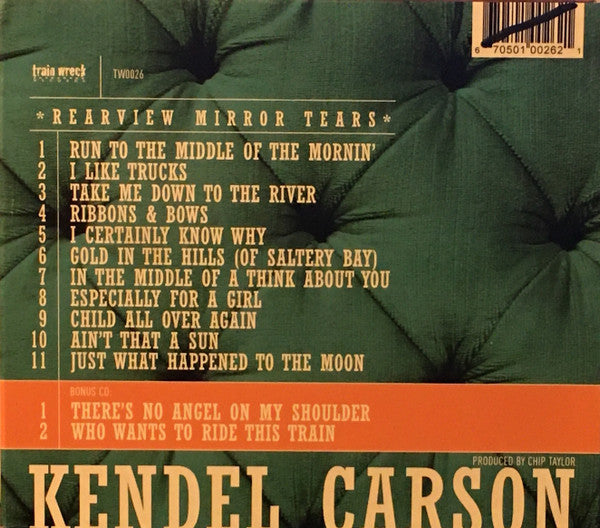 USED 2CD - Kendel Carson – Rearview Mirror Tears For Cheap