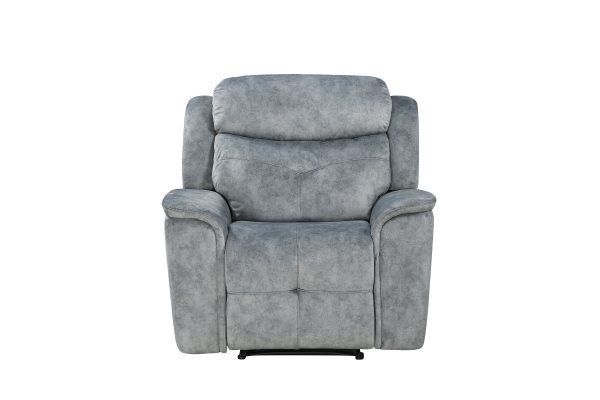 Mariana - Manual Recliner Chair - Silver Gray Hot on Sale