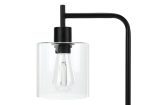 Lighting, Table Lamp, USB Port Included, Glass Shade, Modern - Black Online Sale