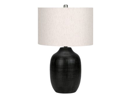 Lighting, Table Lamp, Ceramic, Contemporary - Black   Cream Online Sale