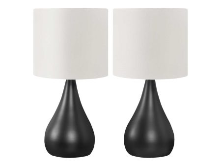 Lighting, Table Lamp, Contemporary (Set of 2) - Black For Cheap