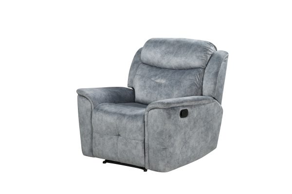 Mariana - Manual Recliner Chair - Silver Gray Hot on Sale