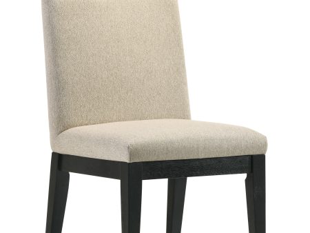 Froja - Side Chair (Set of 2) - Beige For Sale