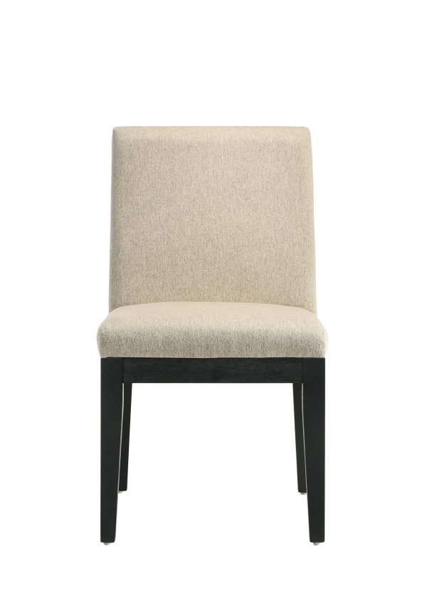 Froja - Side Chair (Set of 2) - Beige For Sale