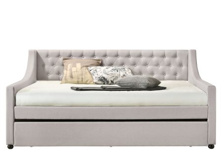 Lianna - Full Daybed Twin & Trundle - Fog For Discount