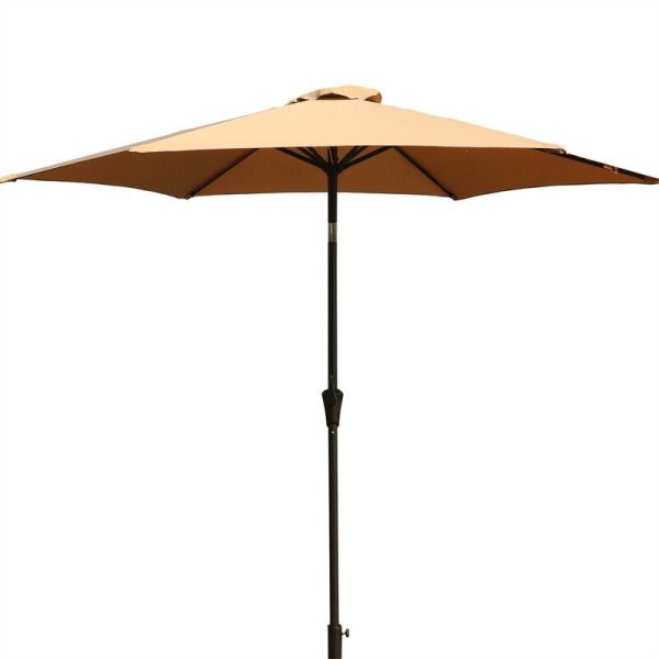 9  Pole Umbrella With Carry Bag - Taupe Supply