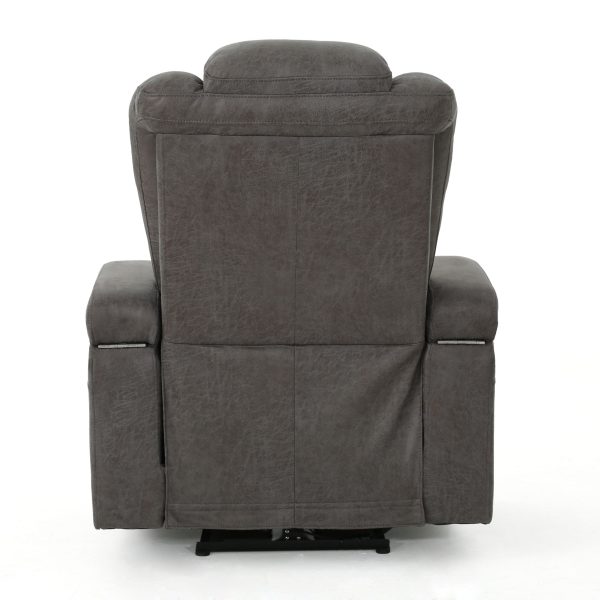 Wide Power Standard Recliner Chair With Arm Storage With USB Online Sale