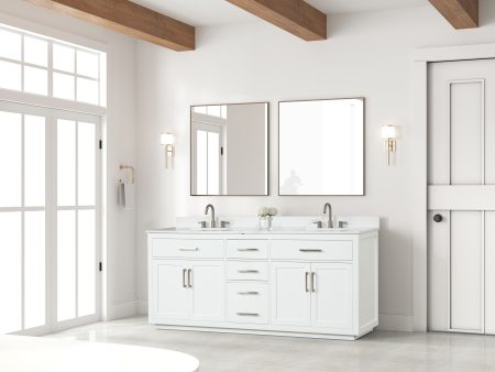 Bathroom Vanity With Double Sink, Freestanding Modern Bathroom Vanity With Soft - Close Cabinet And 3 Drawers, Solid Wood Bathroom Storage Cabinet With Quartz Countertop Online now