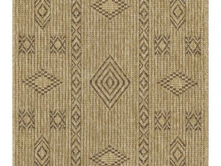 Earth - 7 10  X 10 3  Indoor, Outdoor Area Rug - Natural, Mocha Discount