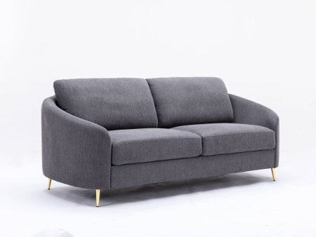 Yuina - Linen Sofa - Gray Online