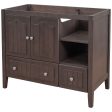 Bathroom Vanity Base Only, Solid Wood Frame And MDF Boards Fashion