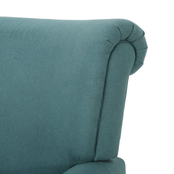 Wide Manual Standard Recliner - Teal Online now