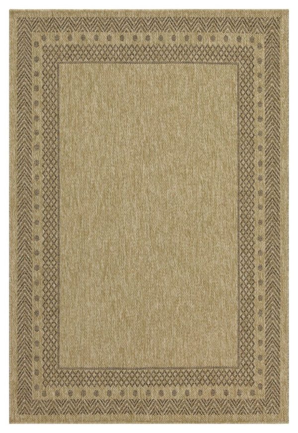 Earth - 5 3  X 7 3  Indoor, Outdoor Area Rug - Jute, Mocha Discount