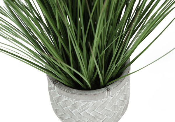 21  Tall, Artificial Plant, Grass, Indoor, Faux, Fake, Table, Greenery, Potted, Real Touch, Decorative - Green   White Online Hot Sale