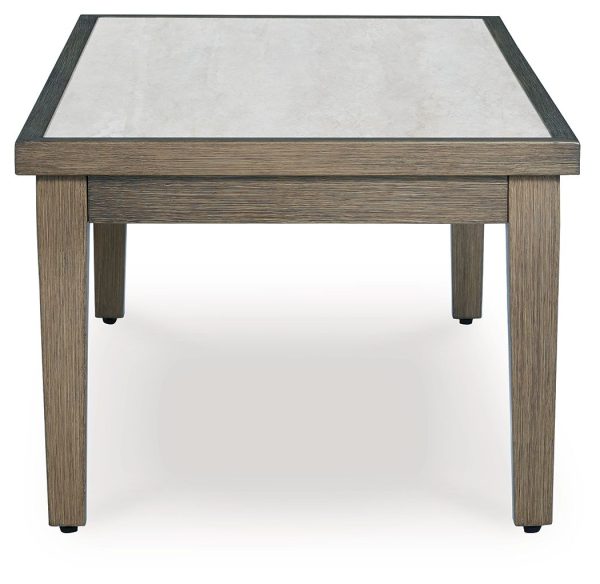 Rainier Ranch - Brown   Beige - Rectangular Cocktail Table Online