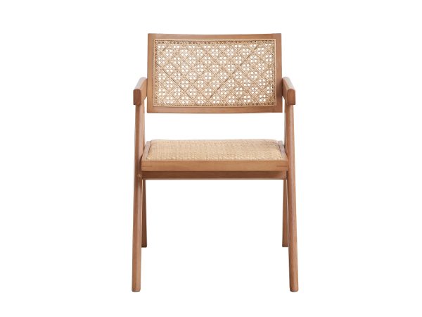 Velentina - Rattan Arm Chair (Set of 2) - Natural Online now