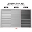 Louver Grille 1   3 13Ft Frame & Louvers - Black Online Sale