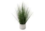 21  Tall, Artificial Plant, Grass, Indoor, Faux, Fake, Table, Greenery, Potted, Real Touch, Decorative - Green   White Online Hot Sale