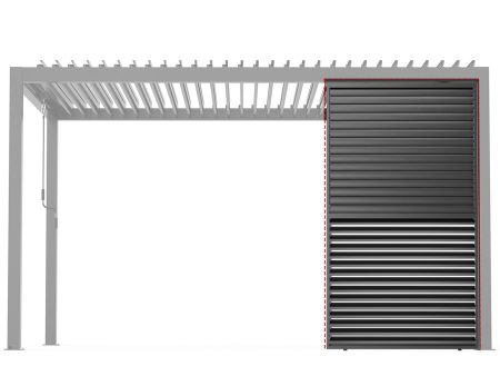 Louver Grille 1   3 13Ft Frame & Louvers - Black Online Sale