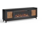 Ventura - Fireplace TV Stand For TVs Hot on Sale