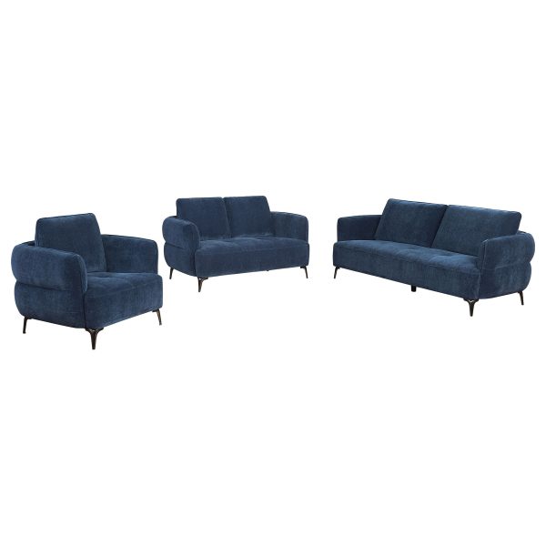 Lively - Chenille Upholstered Sofa Set Cheap