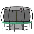 12  Recreational Kids Trampoline With Safety Enclosure Net & Ladder, Outdoor Recreational Trampolines Online Hot Sale