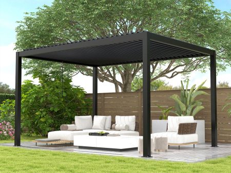 Louver Pergola Aluminium Frame & Louvers Online Sale