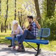 Outdoor Steel Bench With Backrest Online