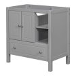 Bathroom Vanity Base Only, Solid Wood Frame, Bathroom Storage Cabinet With Doors And Drawers Online Hot Sale