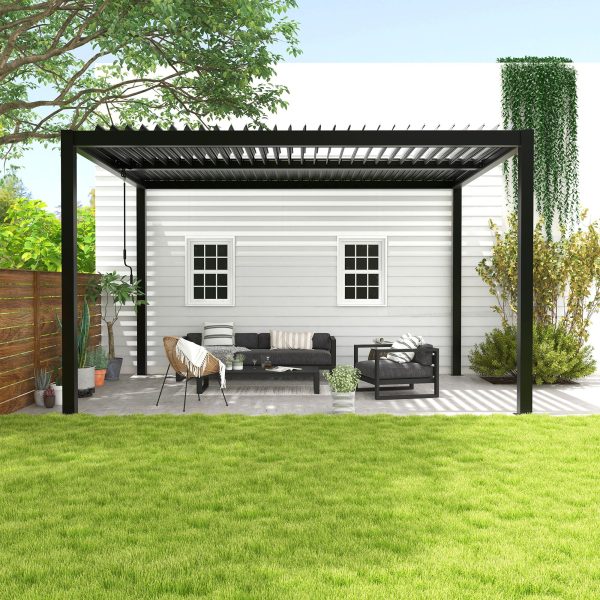 Louver Pergola Aluminium Frame & Louvers Online Sale