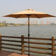 9  Pole Umbrella With Carry Bag - Taupe Supply