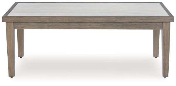 Rainier Ranch - Brown   Beige - Rectangular Cocktail Table Online