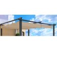 Replacement Canopy Top Cover Fabric For Outdoor Patio Retractable Pergola Sun-Shelter Canopy Supply