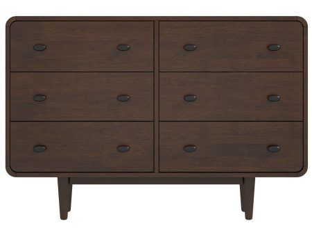 Alexa - Mid-Century Modern Dresser - Brown Online