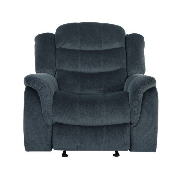 Classic Design, Plush Fabric, Glider Recliner on Sale