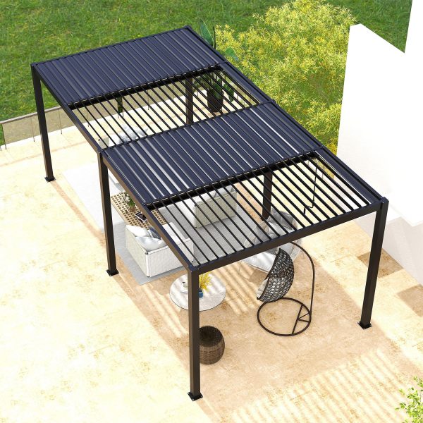 Louver Pergola Aluminium Frame & Louvers Online Sale