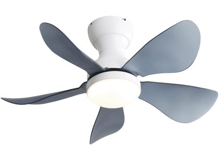 29  Low Profile Flush Mount Ceiling Fan With Light Reversible Motor Remote Control For Discount