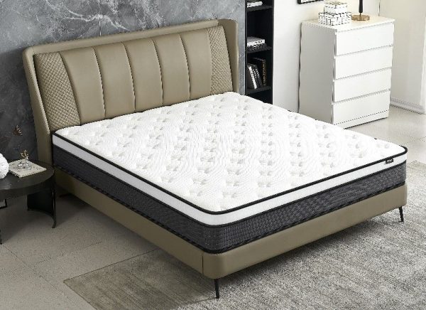 10  Hybrid Pillow Top Mattress A Box With Breathable And Hypoallergenic Design, Medium Firm For Lumbar Support on Sale