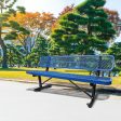 Outdoor Steel Bench With Backrest Online