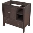 Bathroom Vanity Base Only, Solid Wood Frame, Bathroom Storage Cabinet With Doors And Drawers Online Hot Sale