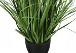 23  Tall, Artificial Plant, Grass, Indoor, Faux, Fake, Table, Greenery, Potted, Real Touch, Decorative - Green   Black Online Sale