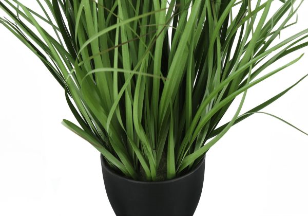 23  Tall, Artificial Plant, Grass, Indoor, Faux, Fake, Table, Greenery, Potted, Real Touch, Decorative - Green   Black Online Sale