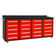 Garage Storage Cabinets With Workbench (20 Drawers) Online Sale