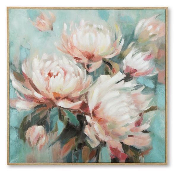 Parryville - Aqua   Pink - Wall Art Hot on Sale