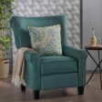 Wide Manual Standard Recliner - Teal Online now