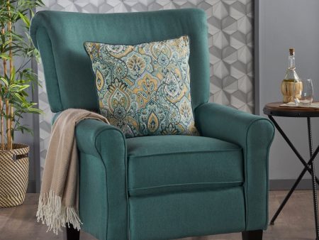 Wide Manual Standard Recliner - Teal Online now