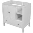 Bathroom Vanity Base Only, Solid Wood Frame, Bathroom Storage Cabinet With Doors And Drawers Online Hot Sale