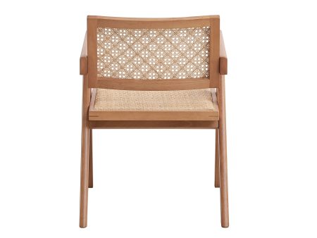 Velentina - Rattan Arm Chair (Set of 2) - Natural Online now