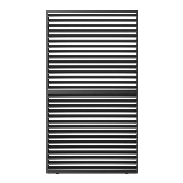 Louver Grille 1   3 13Ft Frame & Louvers - Black Online Sale